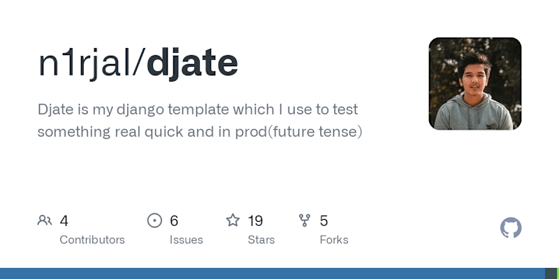 Cover image for Django Awesome Template