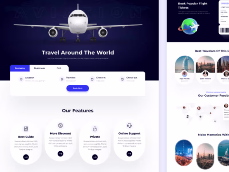 Cover image for FT Plane - Aviation Website