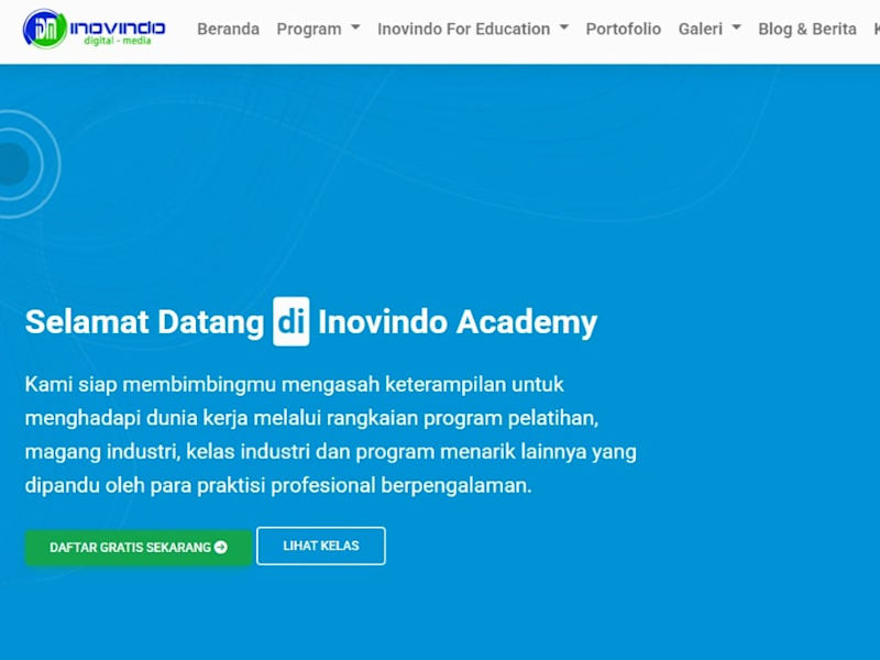 Cover image for Inovindo Academy