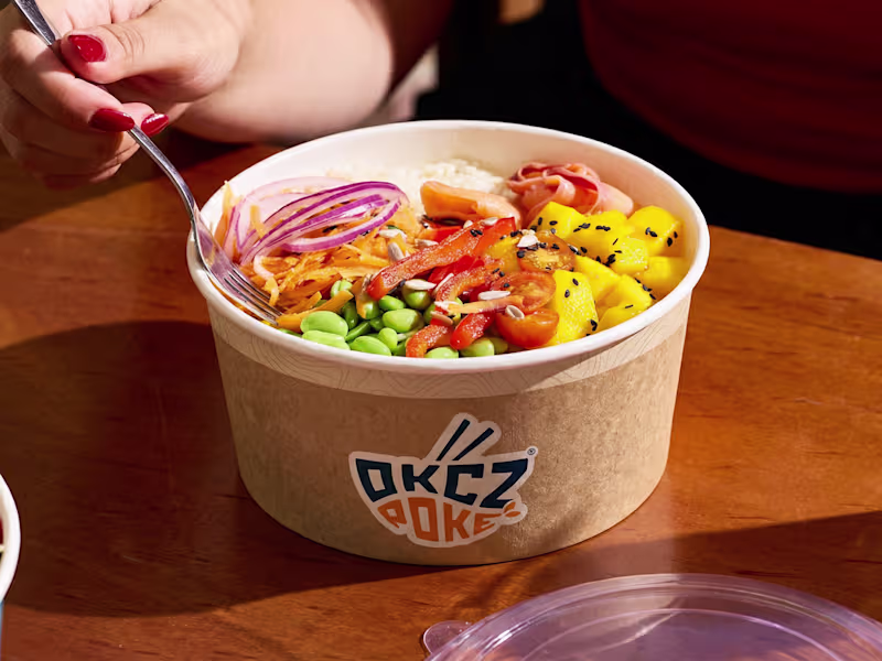 Cover image for OKCZ POKE - HAWAIIAN FOOD (Visual Identity Design)