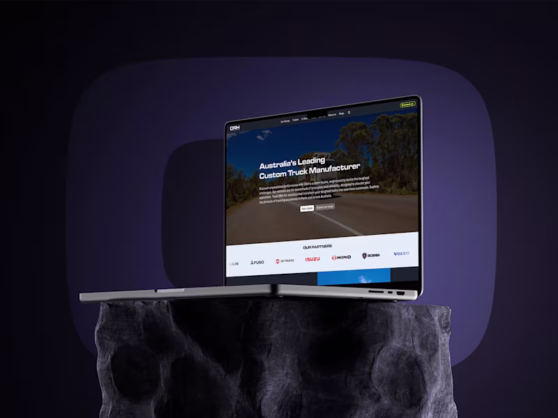 Cover image for ORH Truck Solutions