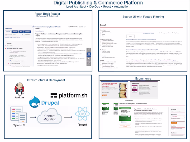 Cover image for Digital Publishing & Commerce Platform