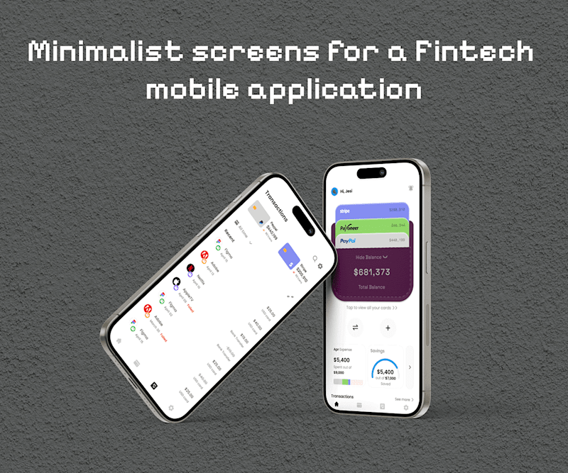 Cover image for Fintech Mobile Application