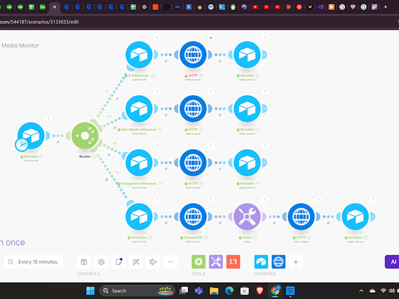 Cover image for Automated Social Media Monitoring & Data Aggregation System