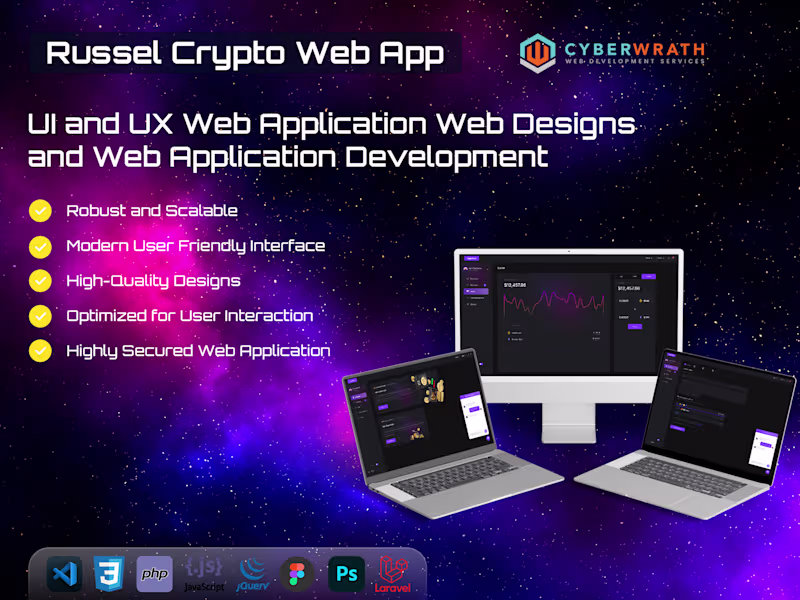 Cover image for Russel Crypto Web Application