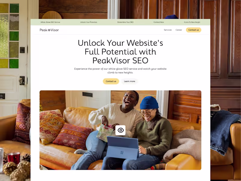 Cover image for Webflow Landing page