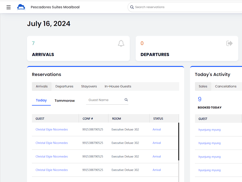 Cover image for Cloudbeds Dashboard