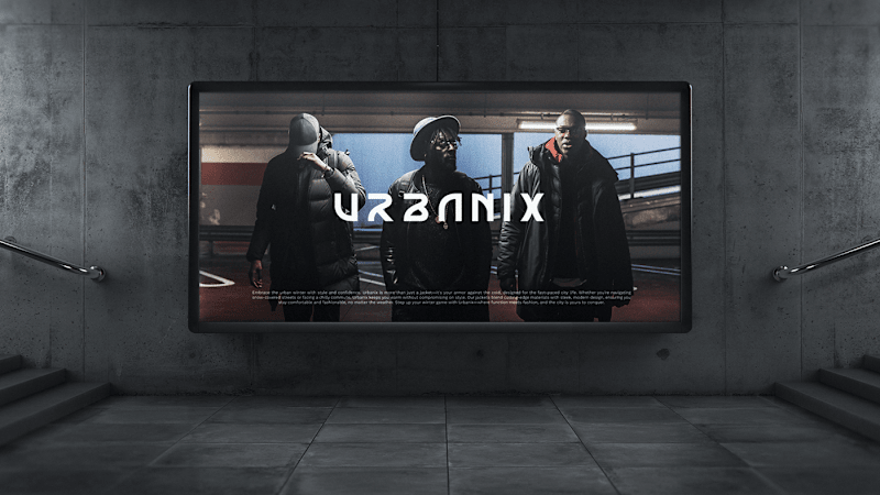 Cover image for Urbanix Clothing Brand Identity