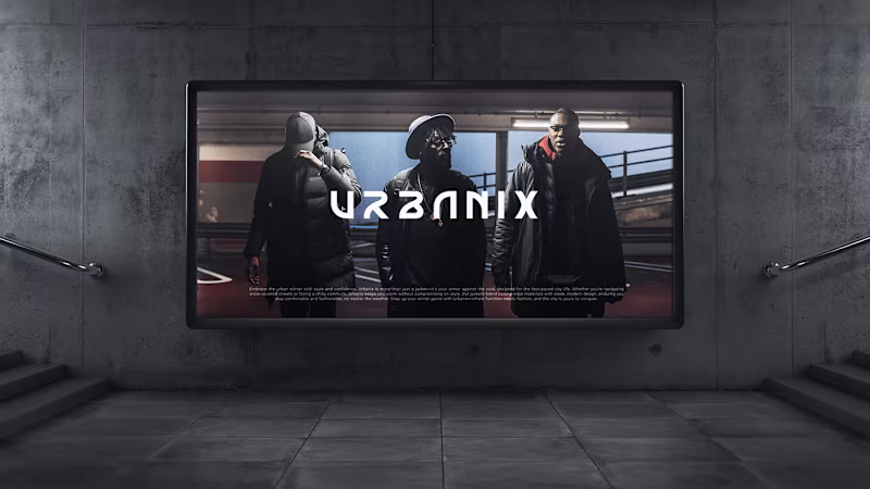 Cover image for Urbanix Clothing Brand Identity