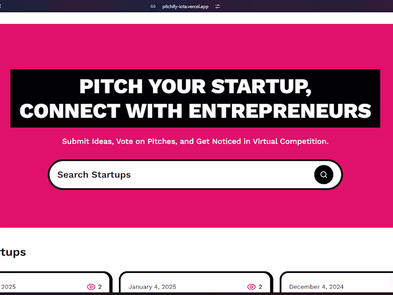 Cover image for GitHub - PokeHarshit/Pitchify: This is full fledged production …