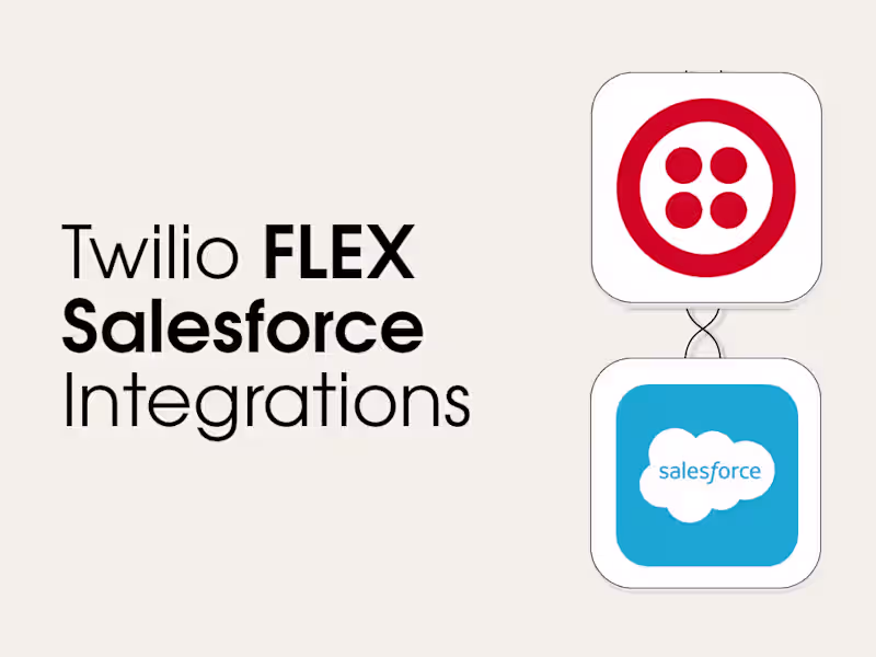 Cover image for Integrate Twilio Flex with Salesforce