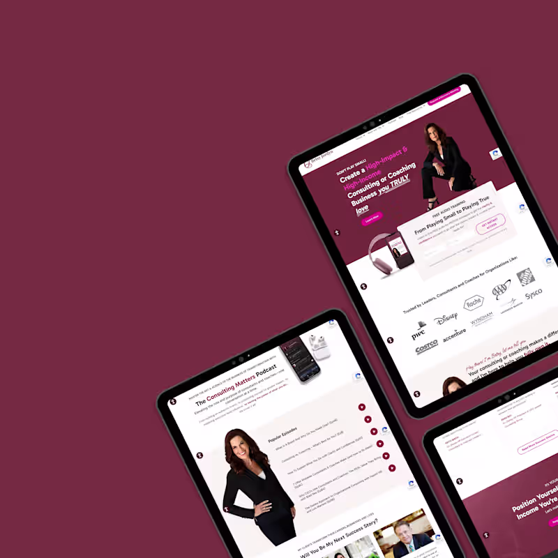 Cover image for Kajabi coaching and course website