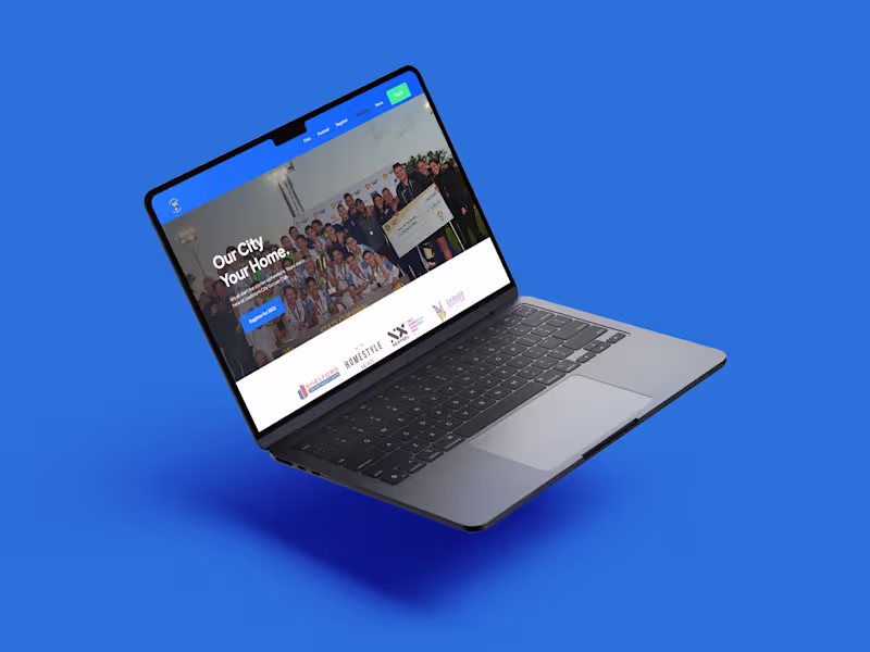 Cover image for Cockburn City SC Website Design