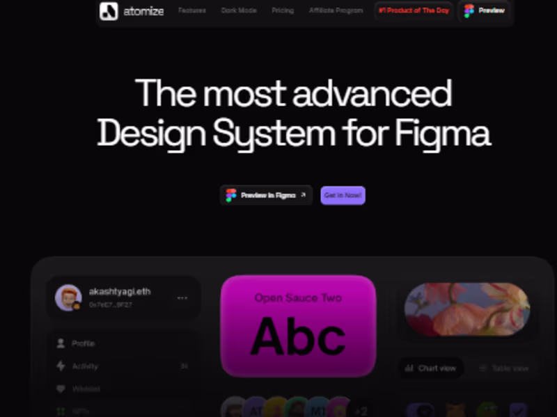 Cover image for atomizedesign