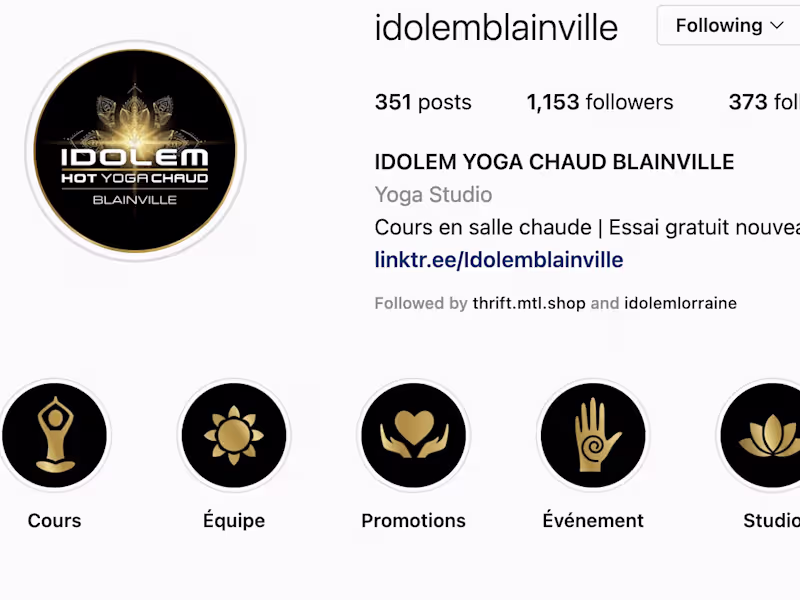 Cover image for SOCIAL MEDIA MANAGER FOR LOCAL YOGA STUDIO
