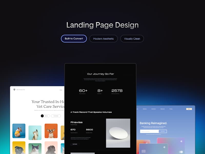Cover image for 🚀 Minimal & Clean Landing Page Design