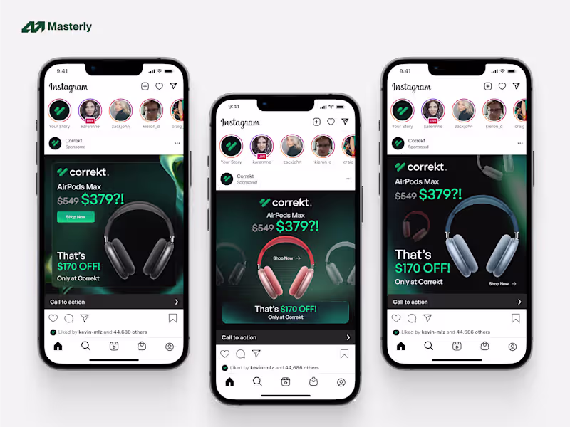 Cover image for UX UI Website Redesign & Ad Creatives for Conversions
