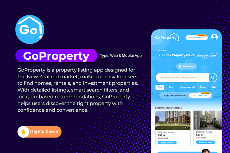 Cover image for GoProperty App Development