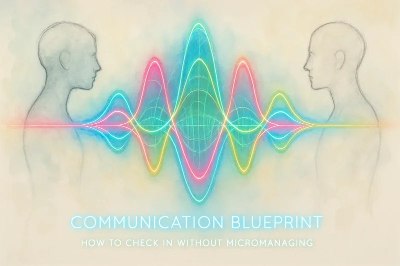 Cover image for Communication Blueprint: How to Check In Without Micromanaging