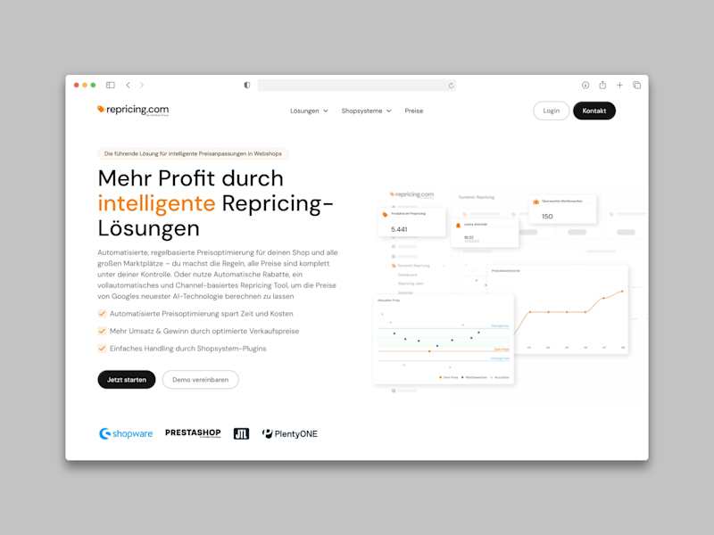 Cover image for repricing.com Website Redesign