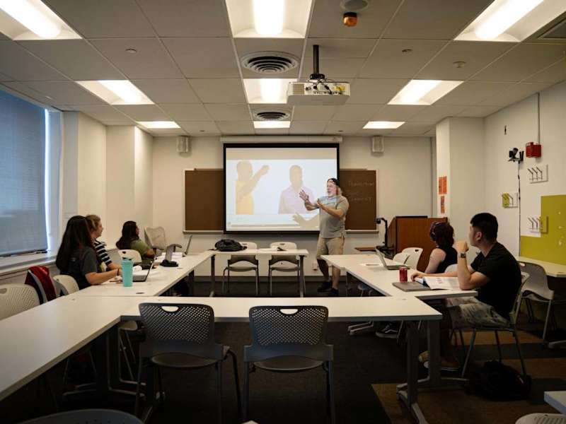 Cover image for Student enrollment for summer semesters at Columbia is at its...