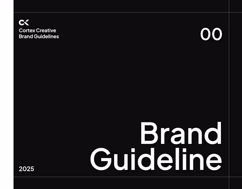 Cover image for Brand Guideline - Cortex Creative
