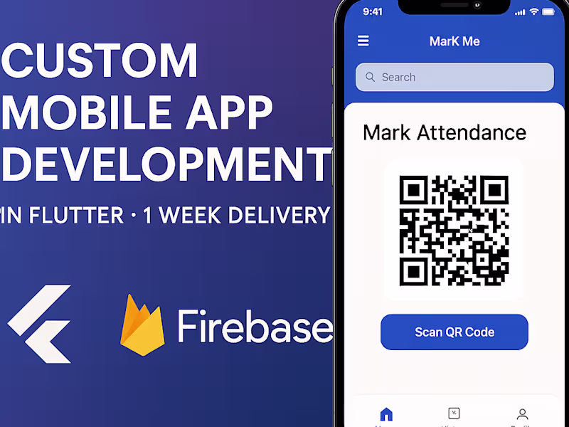 Cover image for Build a Custom Flutter App for Android & iOS with Firebase