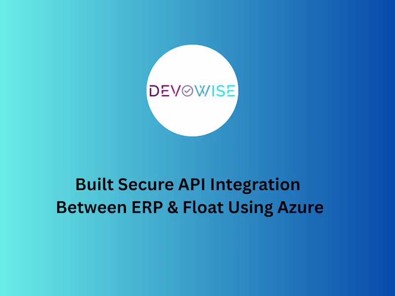 Cover image for Azure-Powered ERP to Float API Integration
