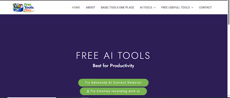 Cover image for ai tools website
