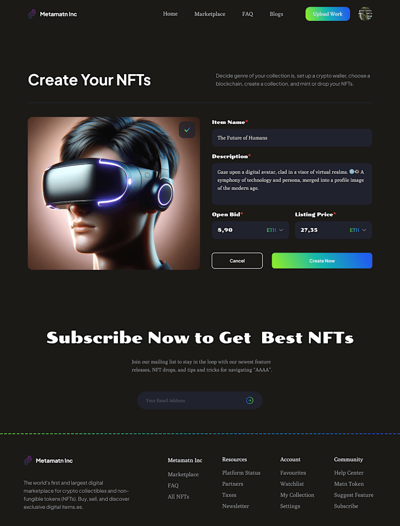 Cover image for Landing Page Design