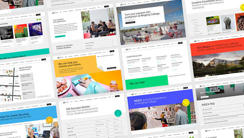Cover image for Ringling College Brand Identity and Recruitment Suite