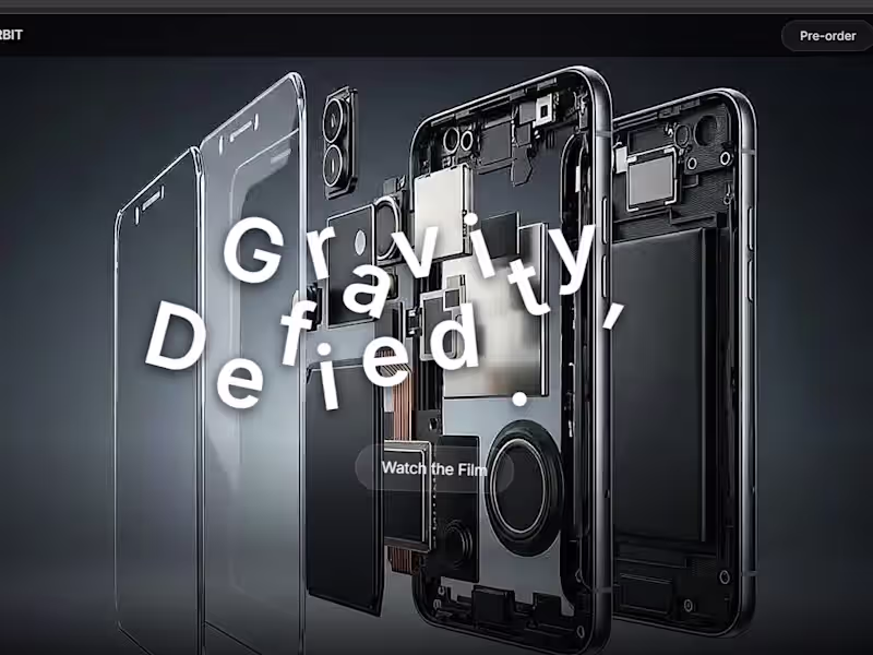 Cover image for Interactive Landing Page Design & Scroll Animations