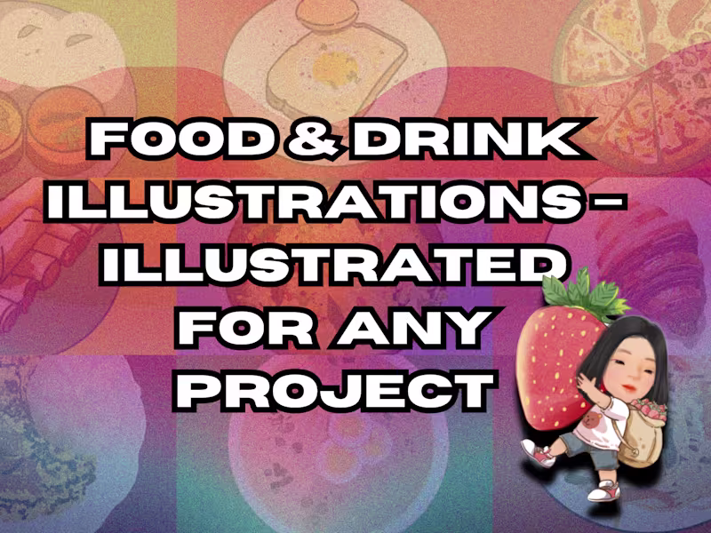 Cover image for Custom Food & Drink Illustration