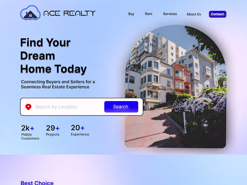 Cover image for Real Estate Website