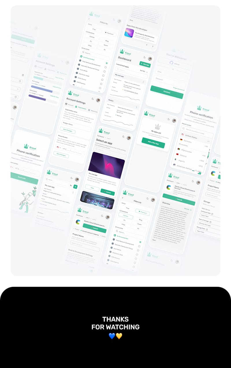 Cover image for Kraud Cloud | Self hosting / AR Technology / Ethics on Behance