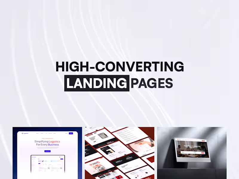 Cover image for High-Converting Landing Pages