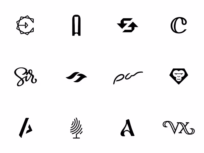 Cover image for Logo design with custom type and illustration