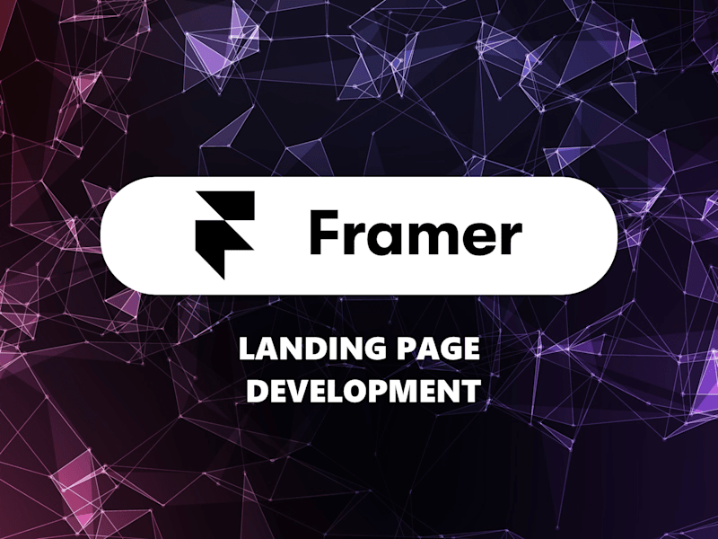 Cover image for Framer Landing Page development