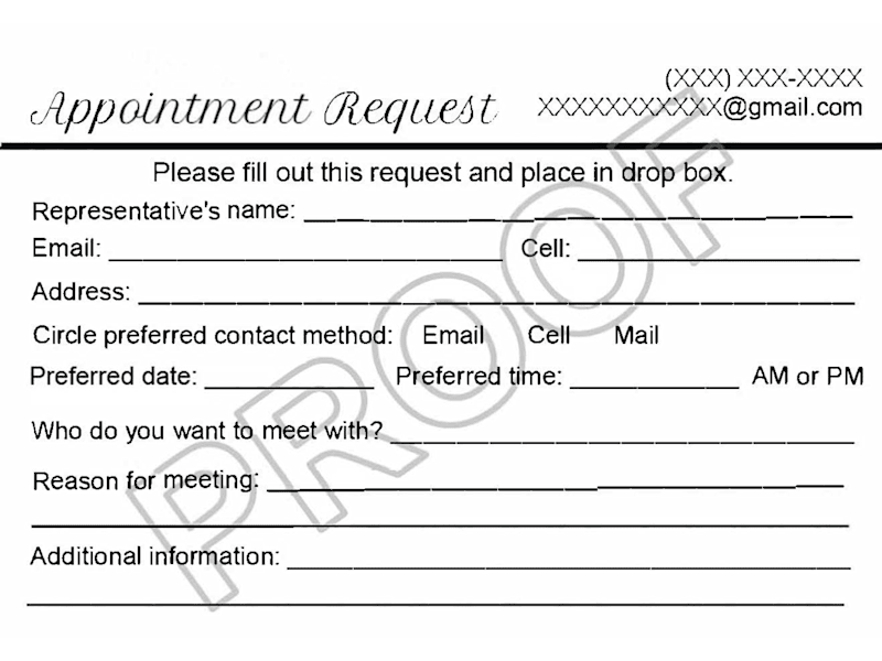 Cover image for Appointment Card