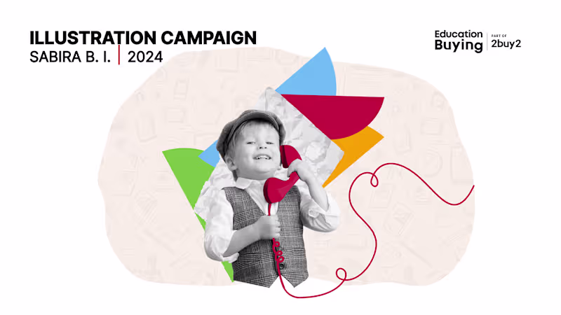 Cover image for 100 Illustrations for Education Buying website :: Behance