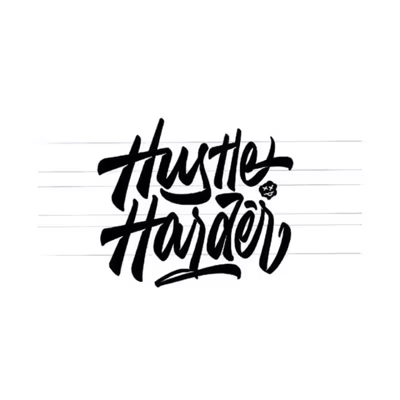 Cover image for Hustle Harder