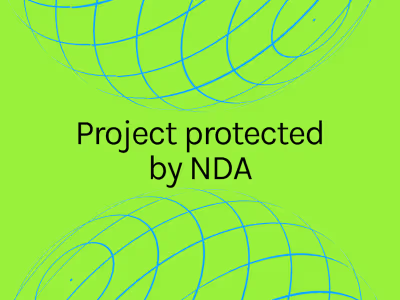 Cover image for Project protected by NDA