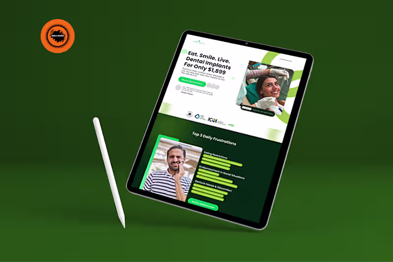 Cover image for Dental Clinic Lead Generation Funnel
This