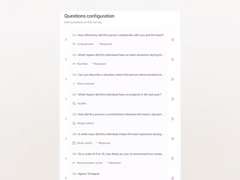 Cover image for Adding questions to a survey for Craze HQ
