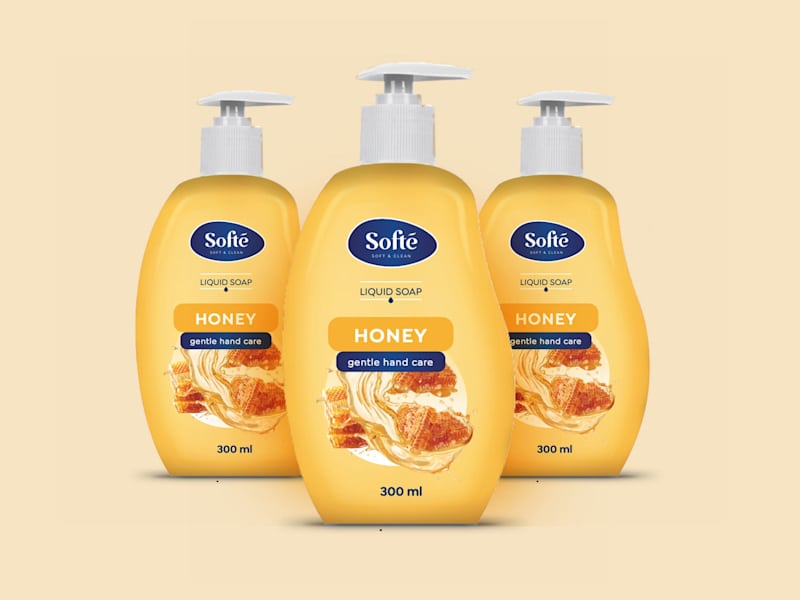 Cover image for Packaging of the soap brand Softe