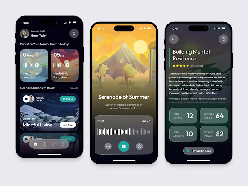 Cover image for Calmore is a mental health