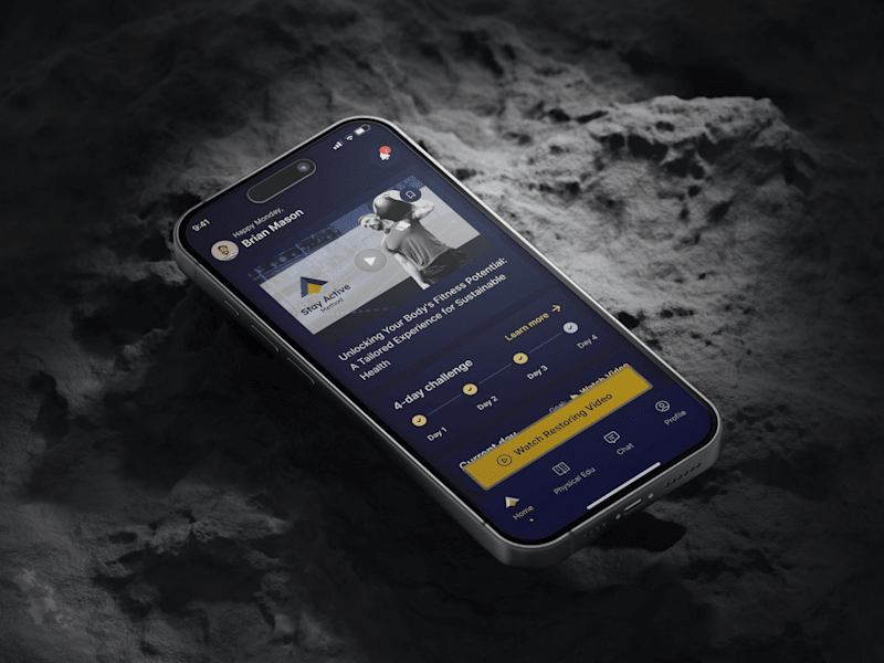 Cover image for Fitness platform | App & Dashboard design | StayActive