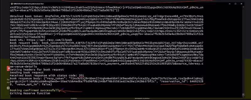 Cover image for Real-time Booking Automation Platform