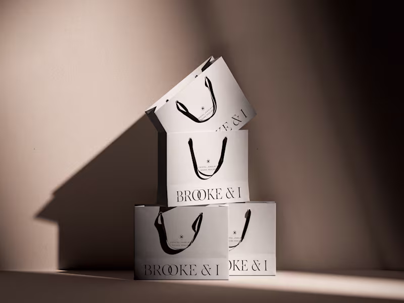 Cover image for Brooke & I Brand, Packaging & Web Design