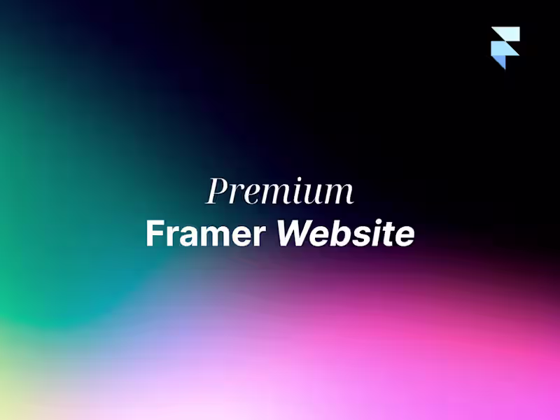 Cover image for Premium Modern UI Web Design: Elevate Your Online Presence